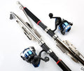 sea pole automatic fishing rod spring  super hard long shot throwing rod set fishing gear cross-border supply