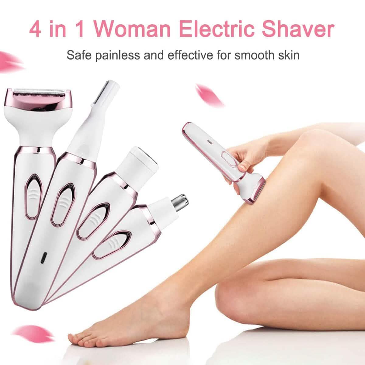 4-in-1 Electric Razor for Women