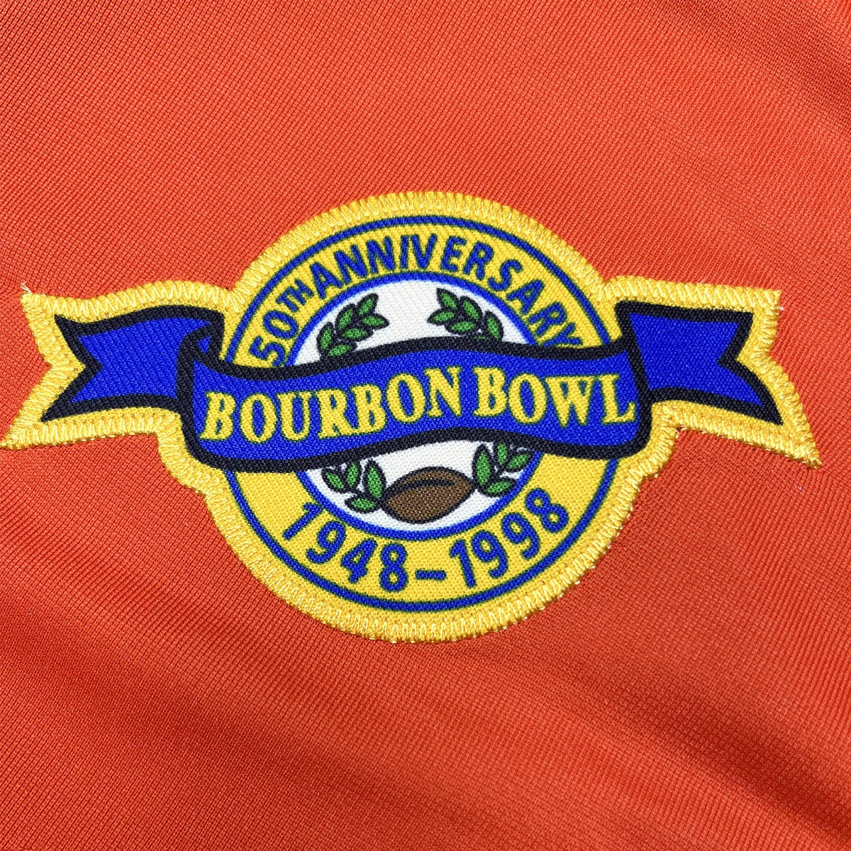 Men's #9 Bobby Boucher The Waterboy Adam Sandler Movie Mud Dogs Bourbon Bowl Football Jersey，Letter Embroidery Rugby Jersey，Holiday Gift