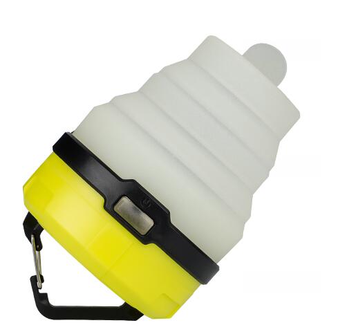 Retractable Camping Light LED Flashlight Portable Lantern 4 Modes Mini Hook Hanging TentEmergencyTorch Outdoor
