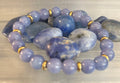 Angelite Crystal Healing Bracelet – Serenity • Reiki • Inner Peace 🪽💫