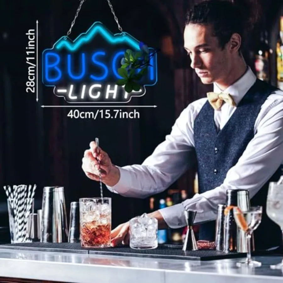 Beer Neon Signs for Wall Decor Neon Lights for Bedroom Led Business Signs Suitable for Man Cave Bar Pub Restaurant Christmas Gi