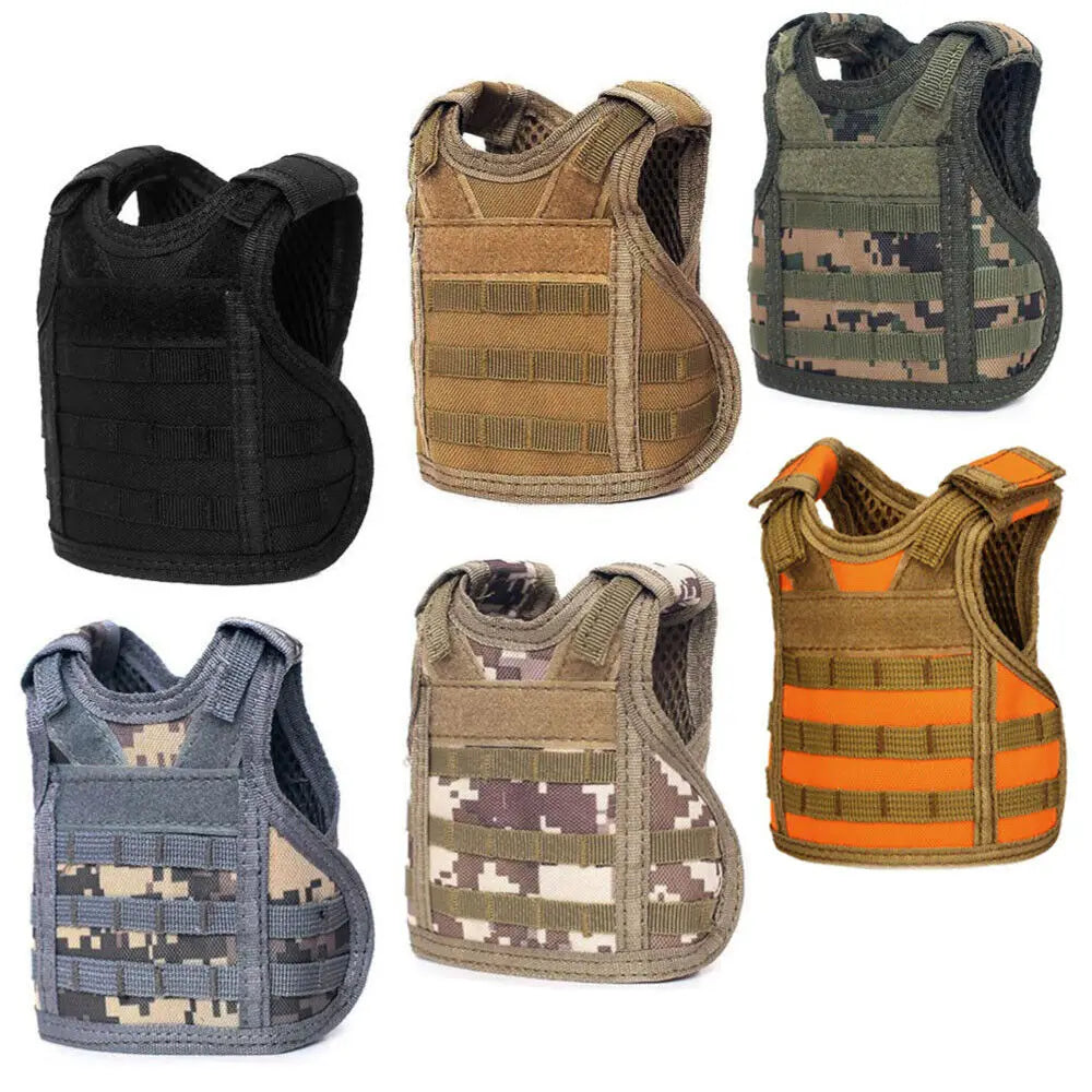 Detachable Nylon Beer Bottle Vest Adjustable Straps Beer Bottle Vest Drink Bottle Cover Drink Bottle