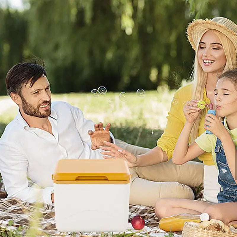 Insulated Cooler Box Waterproof Delivery Box Ice Pack Thermal Containers LeakProof Cooler Lunch Box 5L Ice Cooler Bag Picnic