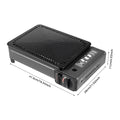 Portable Camping Gas Grill/Stove, Butane Gas Burning Grill, Barbecue Grill