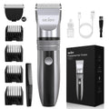 Electric Hair Clippers, Men Professional kit, USB Rechargeable Men's Barber Hair and Beard Trimmer For Men Kids