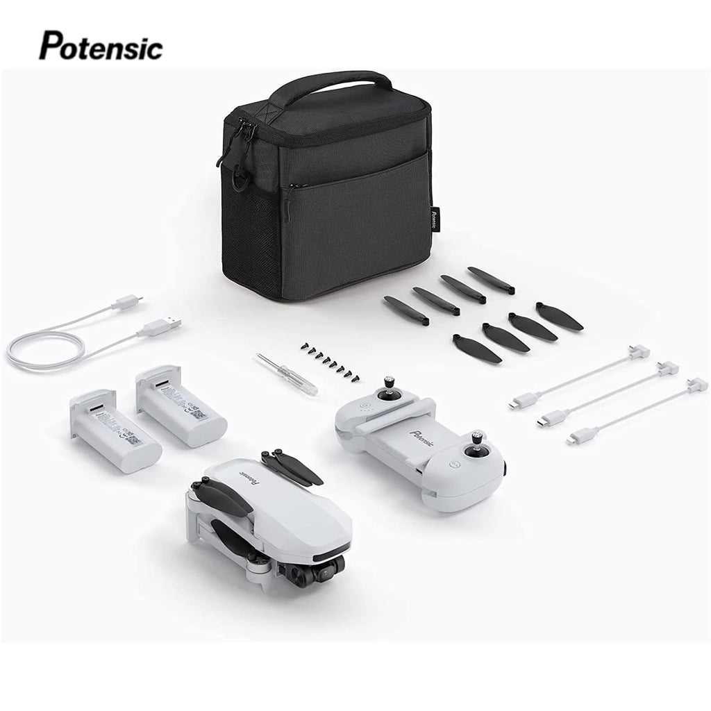 Drones GPS Auto Return Single Axis Gimbal EIS Professional Drone Max 4-KM Waypoint Flight Follow