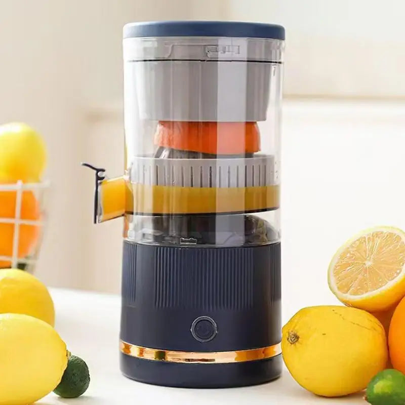 Electric Fruit Juicer Portable Single Auger Juicer Automatic Separation USB Charge Orange Lemon Fruit Vegetable Juice Extractor