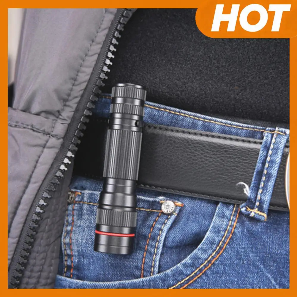 LED Flashlight, USB Charging Portable Camping Flashlight, 3 Gears Mini Super Bright Light