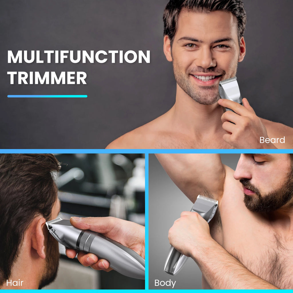 Electric Hair Clippers, Men Professional kit, USB Rechargeable Men's Barber Hair and Beard Trimmer For Men Kids