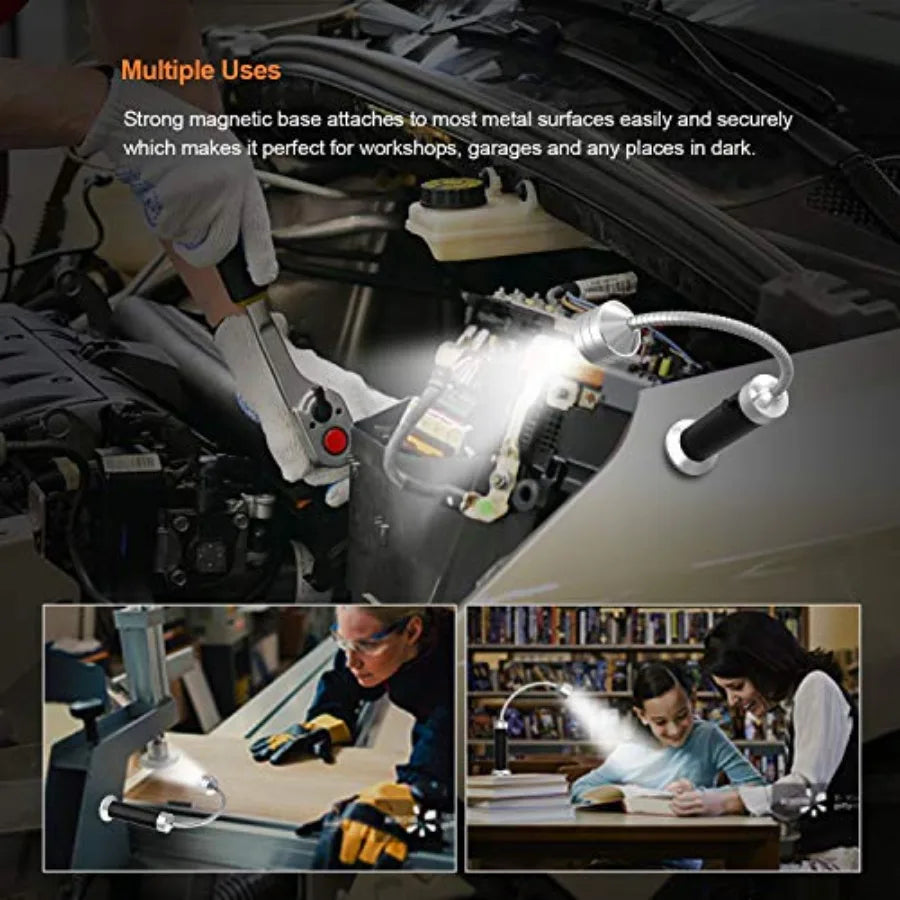 Barbecue Grill Light Grilling Accessories, for Men Dad Boyfriend Husband, Outdoor BBQ Magnetic LED Lights