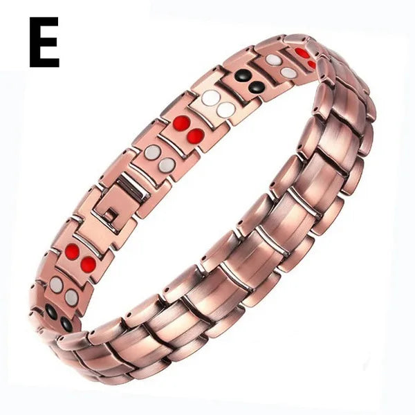 Healing Healthy Copper Magnetic Bracelet for Men and Women, Arthritis Pain Relief, Bio-Energy Blood Pressure Bracelet