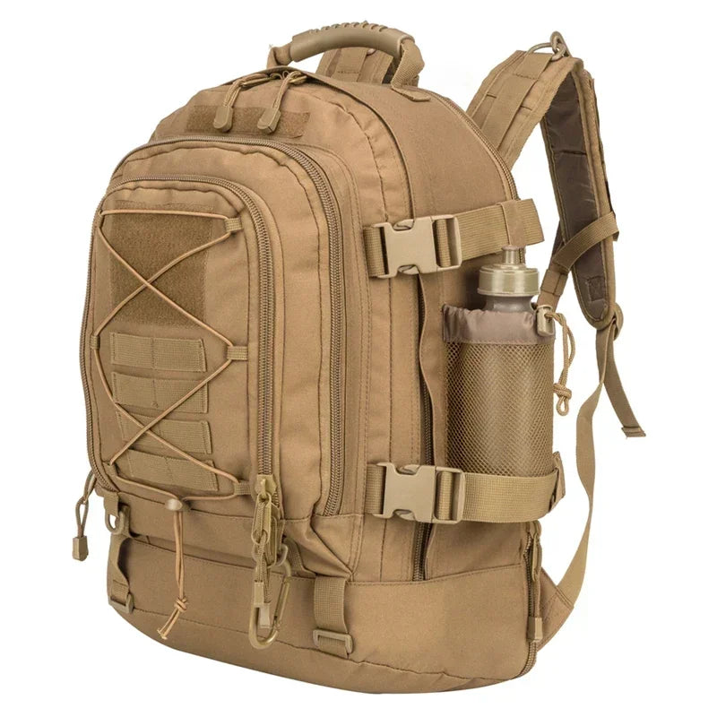 60L Military Tactical Backpack ,Army Rucksack, Outdoor Travel, Hiking , Rucksacks, Camping Hunting,