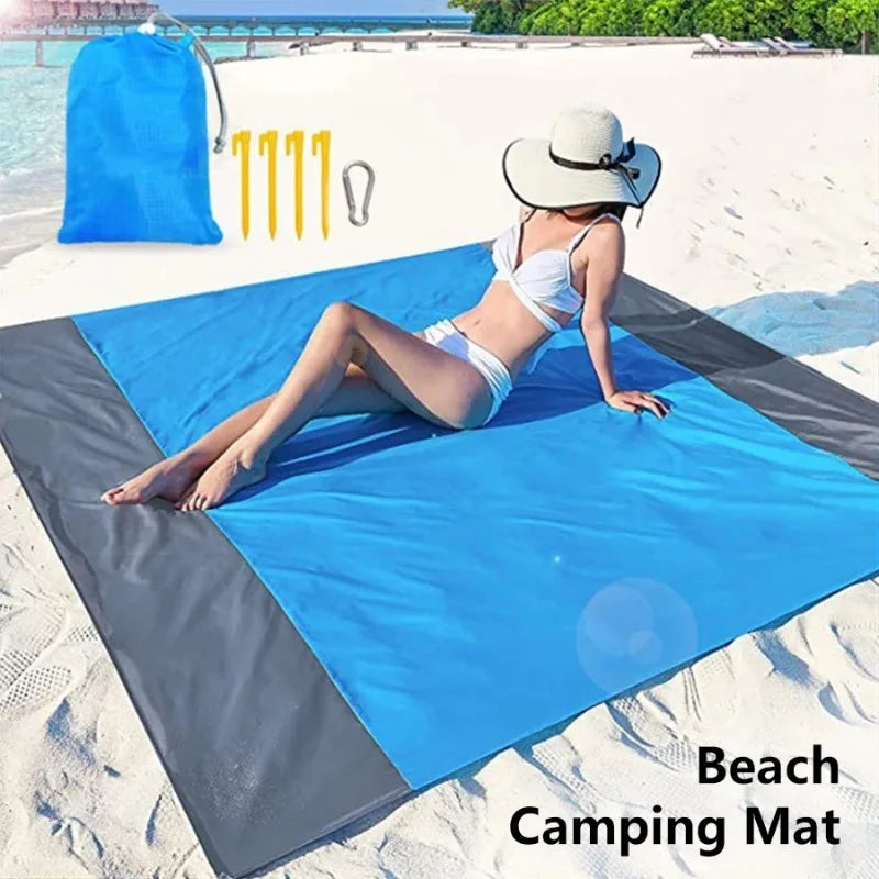 Sand proof, Beach Blanket, Waterproof, Beach Mat, Portable Lightweight, Picnic Blanket, Camping