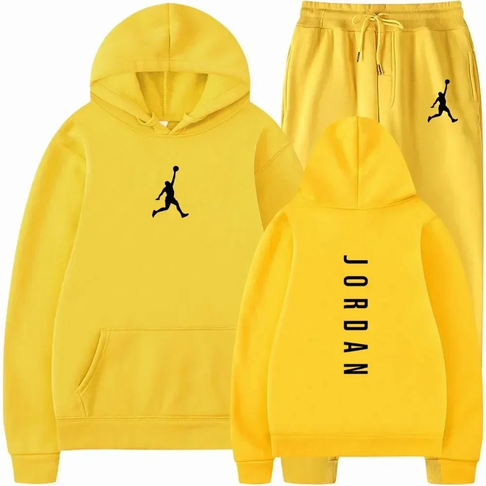 2026 high-quality sportswear sweatshirt + sweatpants, fashionable sportswear sweatshirt set