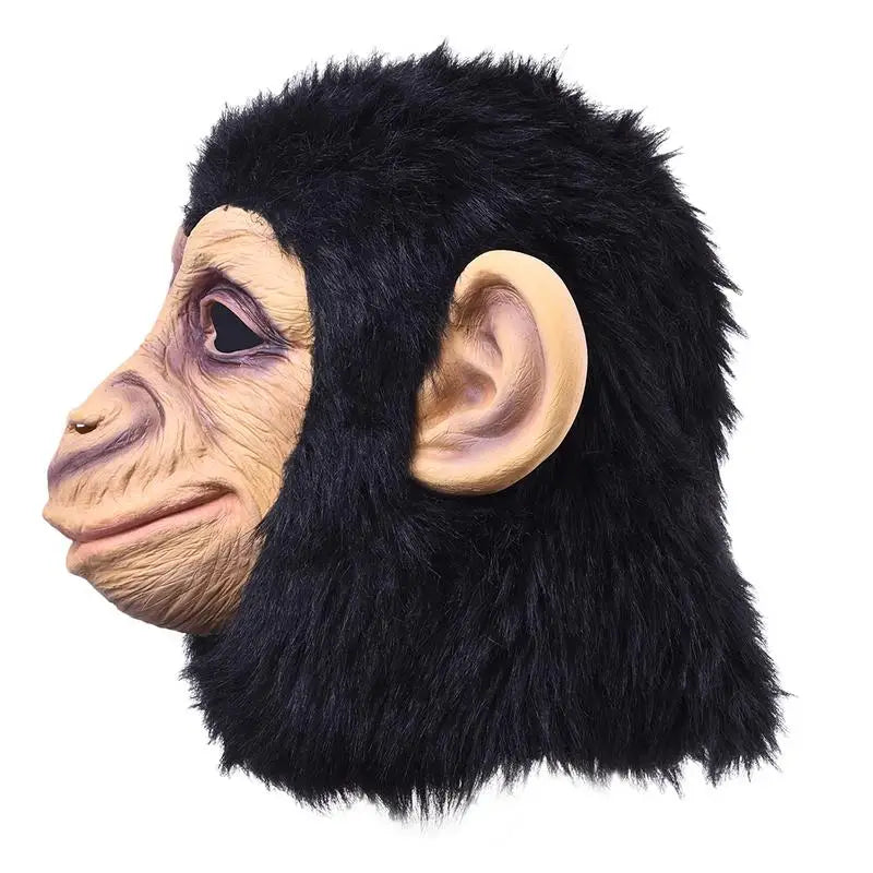 NEW Gorilla Monkey Halloween Masks Adult Full Face Funny Mask Latex Halloween Party Cosplay Costume Masquerade Realistic Masks
