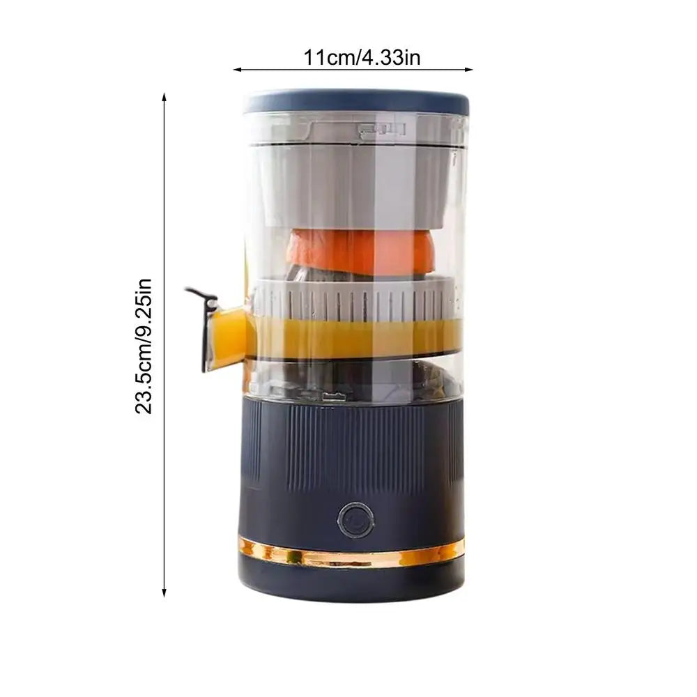 Electric Fruit Juicer Portable Single Auger Juicer Automatic Separation USB Charge Orange Lemon Fruit Vegetable Juice Extractor