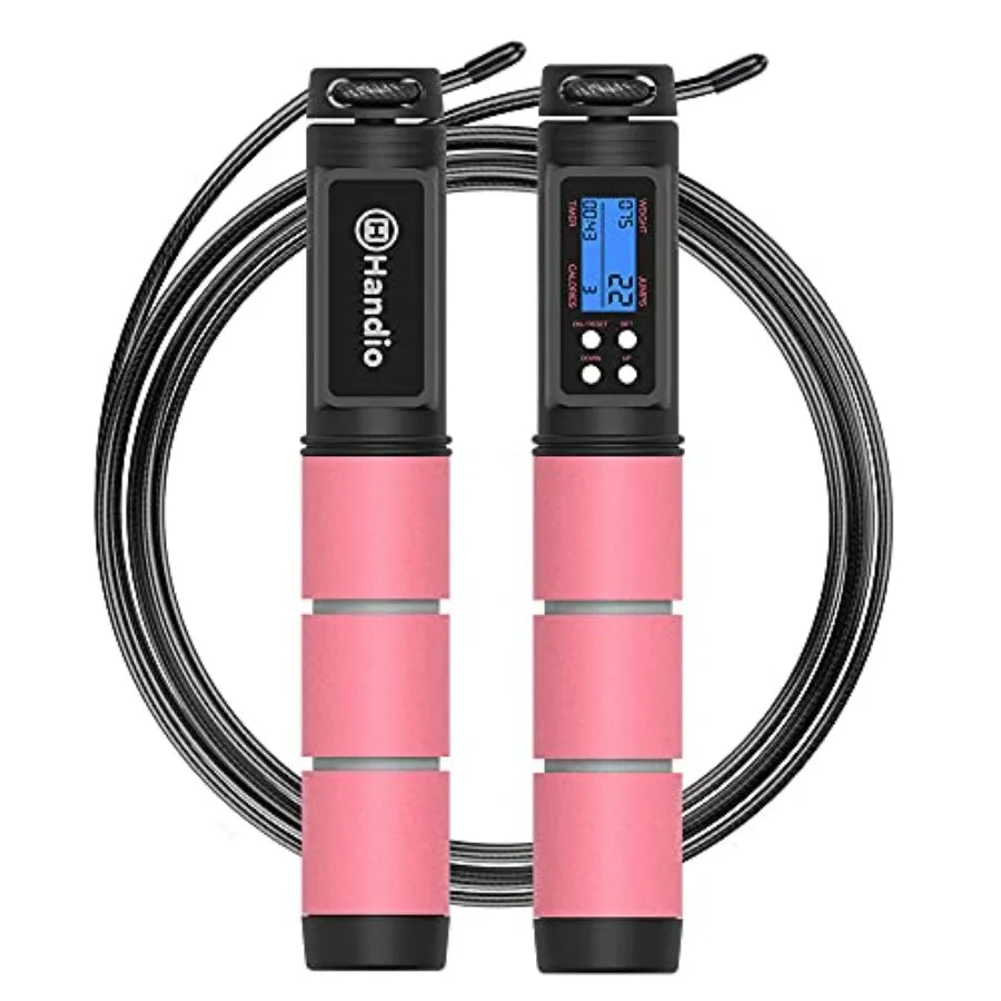 Jump Rope, Jump Rope with Counter, Workout, Adjustable Length, Speed Skipping Rope for Men and Women