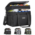 Insulated Soft Cooler Bag, Large Ice Coolers Soft Sided Ice Chest for Beach, Collapsible and Portable