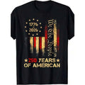 250th Anniversary US Flag T-Shirt - 250 Years Of American History We The People Patriotic Design
