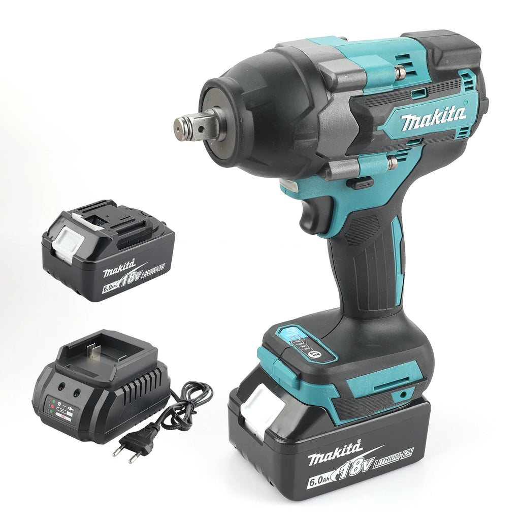 18V Makita Cordless Drill/Screwdriver, Large Torque Power Tools, Torque Wrench