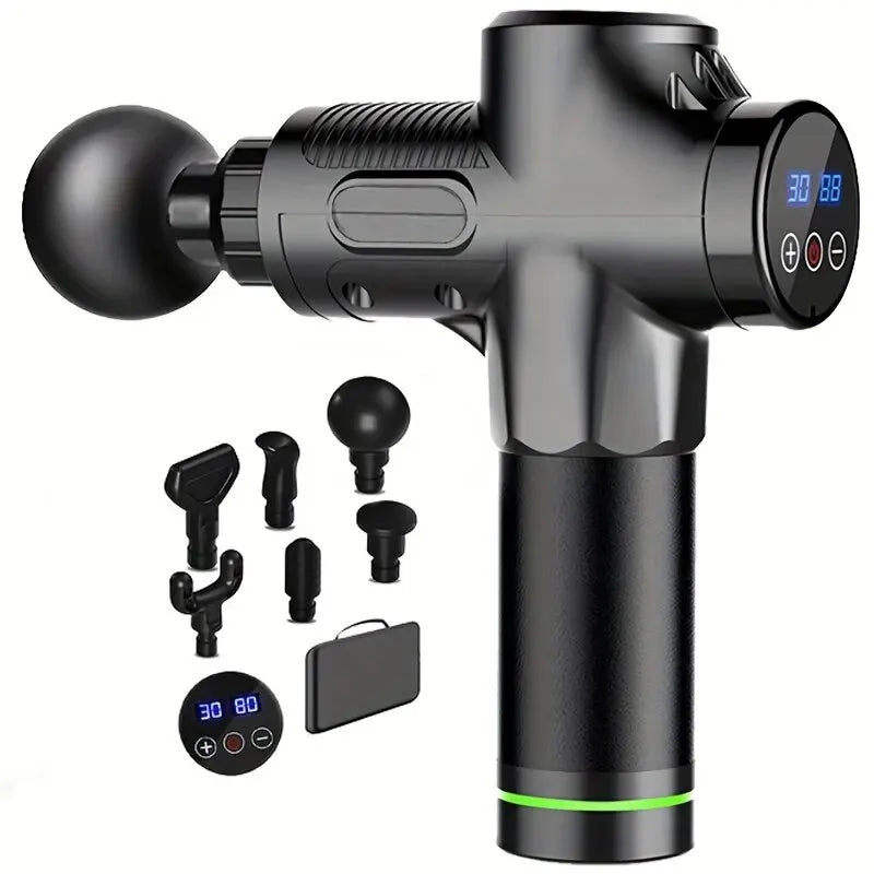 30 Level Massage Gun, Deep Muscle Relax, Body Neck Massager,