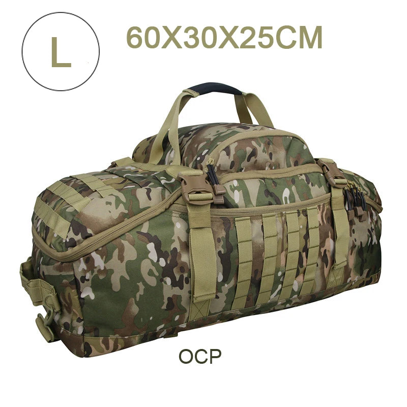30L 45L 80L Outdoor Mountaineering Bag, Tactical Backpack, Large Duffel Bag , Hiking Camping Travel Bags