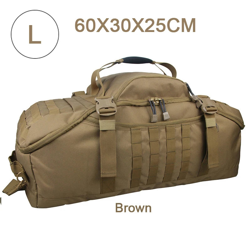 30L 45L 80L Outdoor Mountaineering Bag, Tactical Backpack, Large Duffel Bag , Hiking Camping Travel Bags