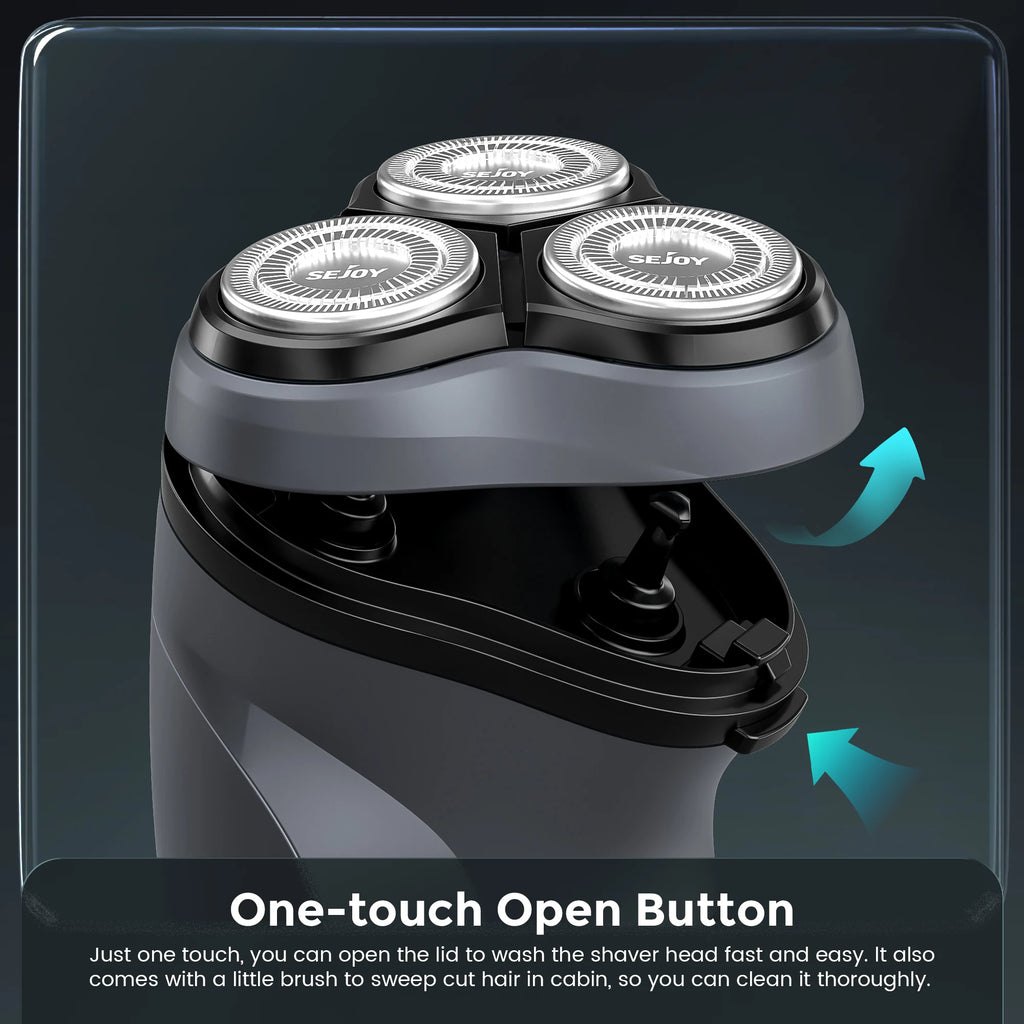 3D Floating Electric Shaver for Men Rechargeable Electric Razor Shaving Machines Electric Hair Trimmers