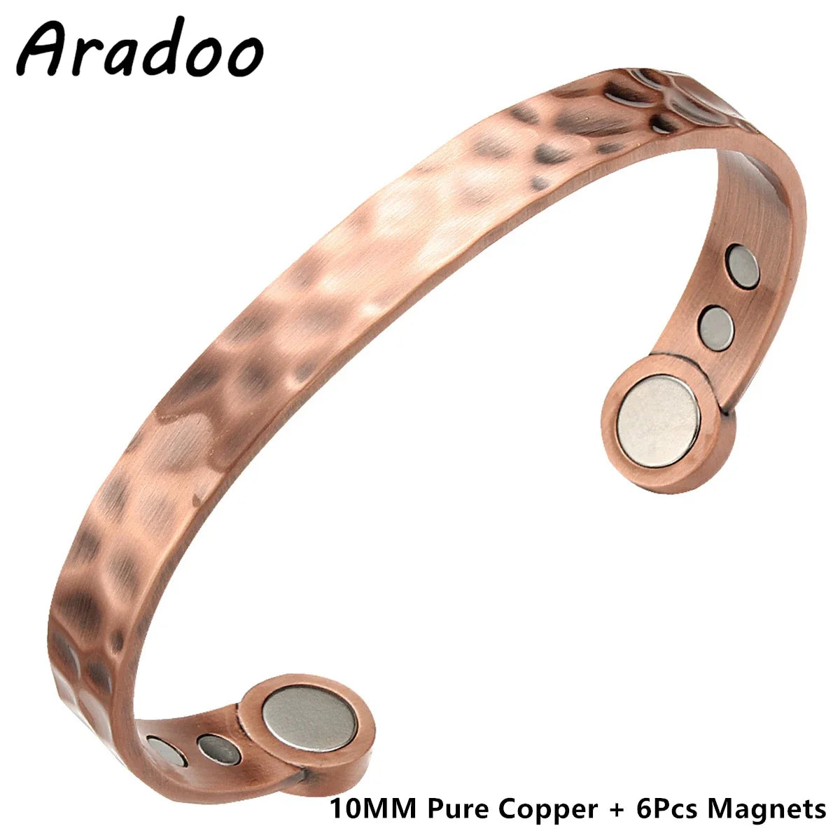 Pure Copper Bracelets for Women, 3500 Gauss Magnetic Therapy,