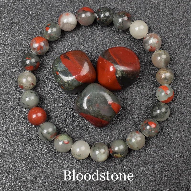 Golden Obsidian Stone Beads Bracelet Men Women Golden Light Rainbow Obsidian Raw Stone Round Bead Natural Energy Jewelry