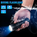 SD05 Scuba Diving Flashlight XHP50.2 Super Bright 3000lm 21700 Battery Dive Torch with Magnetic Switch 5000K 6500K
