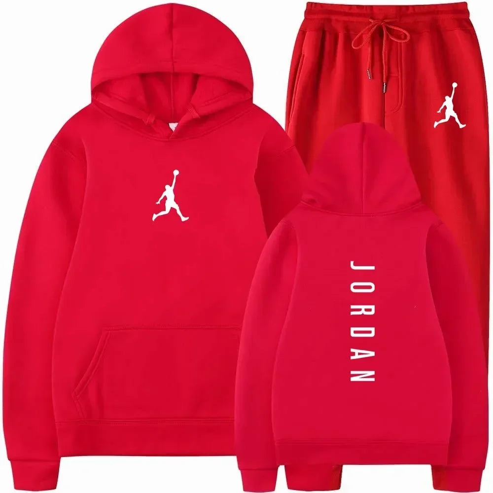 2026 high-quality sportswear sweatshirt + sweatpants, fashionable sportswear sweatshirt set