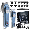 Rechargeable Hair Clipper Combo Professional Electric Hair Trimmer Set Cordless Trimmer