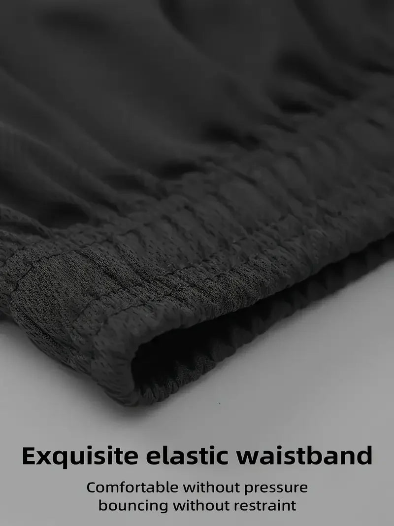 Men's Casual Clothing Set, Breathable Oversize T-Shirt Shorts, 2-Piece Sportswear, Short Sleeve, Comfortable