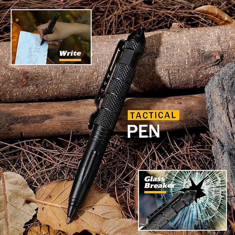 13 in 1 Outdoor Survival Kit Multi-function Emergency First Aid Tools Camping Hiking Self Defense Gear