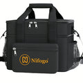 Insulated Cooler Bag, Leakproof Portable Thermal Lunch Cooler Tote with Adjustable Shoulder Strap, Large Capacity Waterproof Cooling Bag for Picnic, Camping, Beach, Travel, Work, Outdoor BBQ
