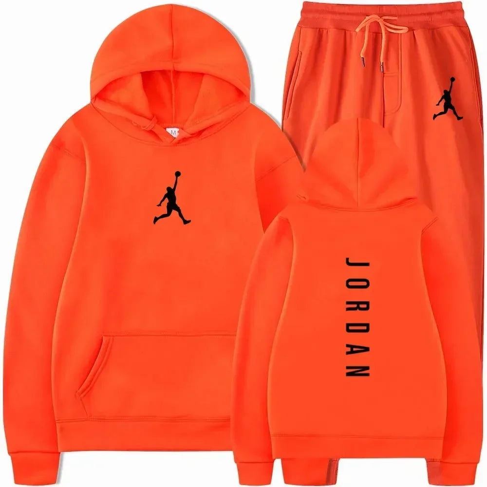 2026 high-quality sportswear sweatshirt + sweatpants, fashionable sportswear sweatshirt set