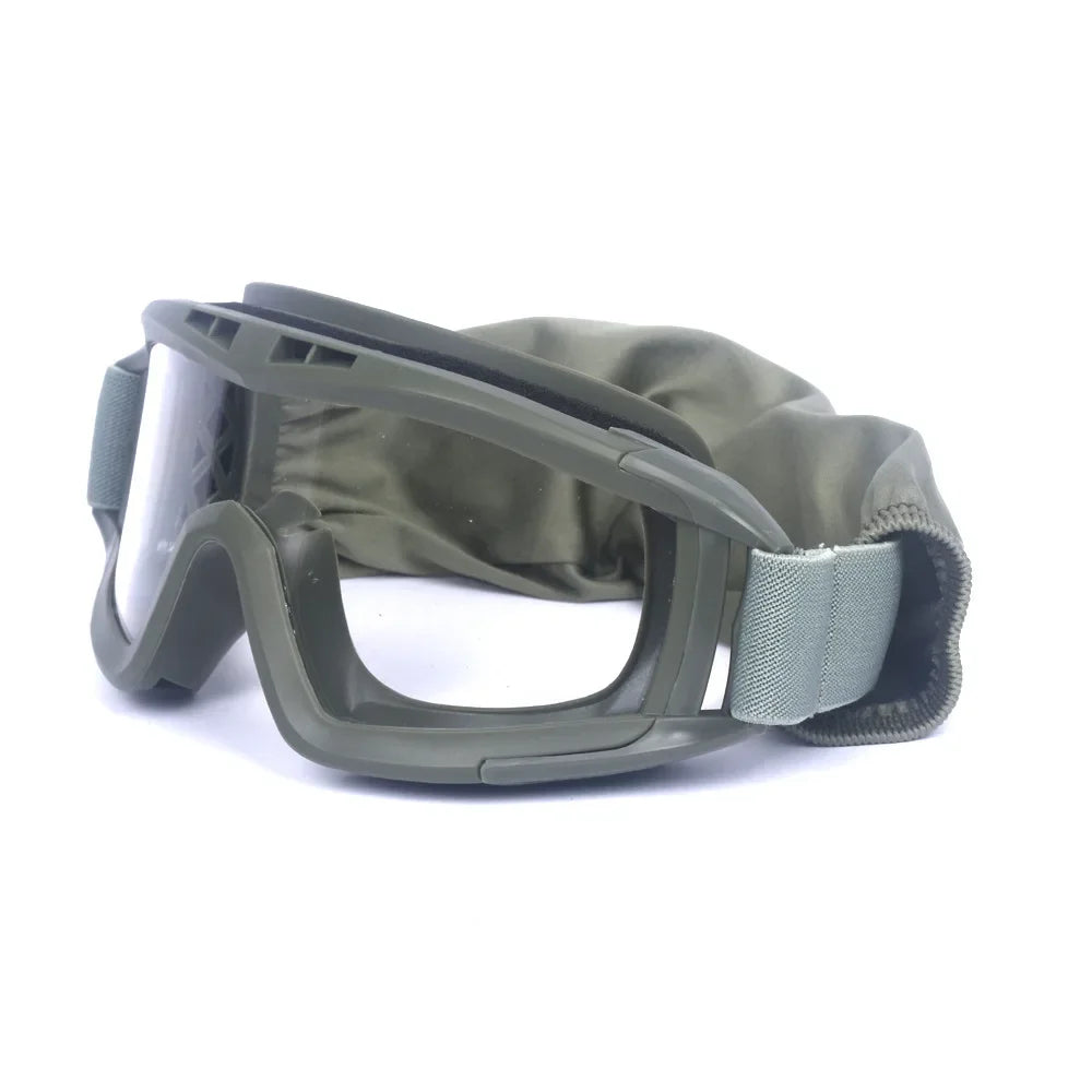 Tactical Goggles, Mountaineering, Shooting Sunglasses, Windproof, Motocross Glasses, Replaceable Lenses