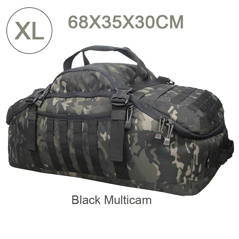 30L 45L 80L Outdoor Mountaineering Bag, Tactical Backpack, Large Duffel Bag , Hiking Camping Travel Bags