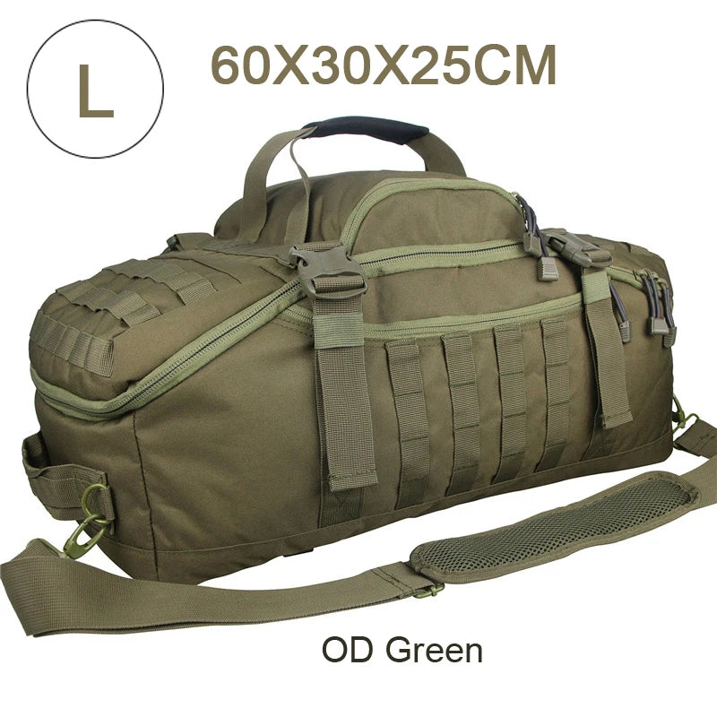 30L 45L 80L Outdoor Mountaineering Bag, Tactical Backpack, Large Duffel Bag , Hiking Camping Travel Bags