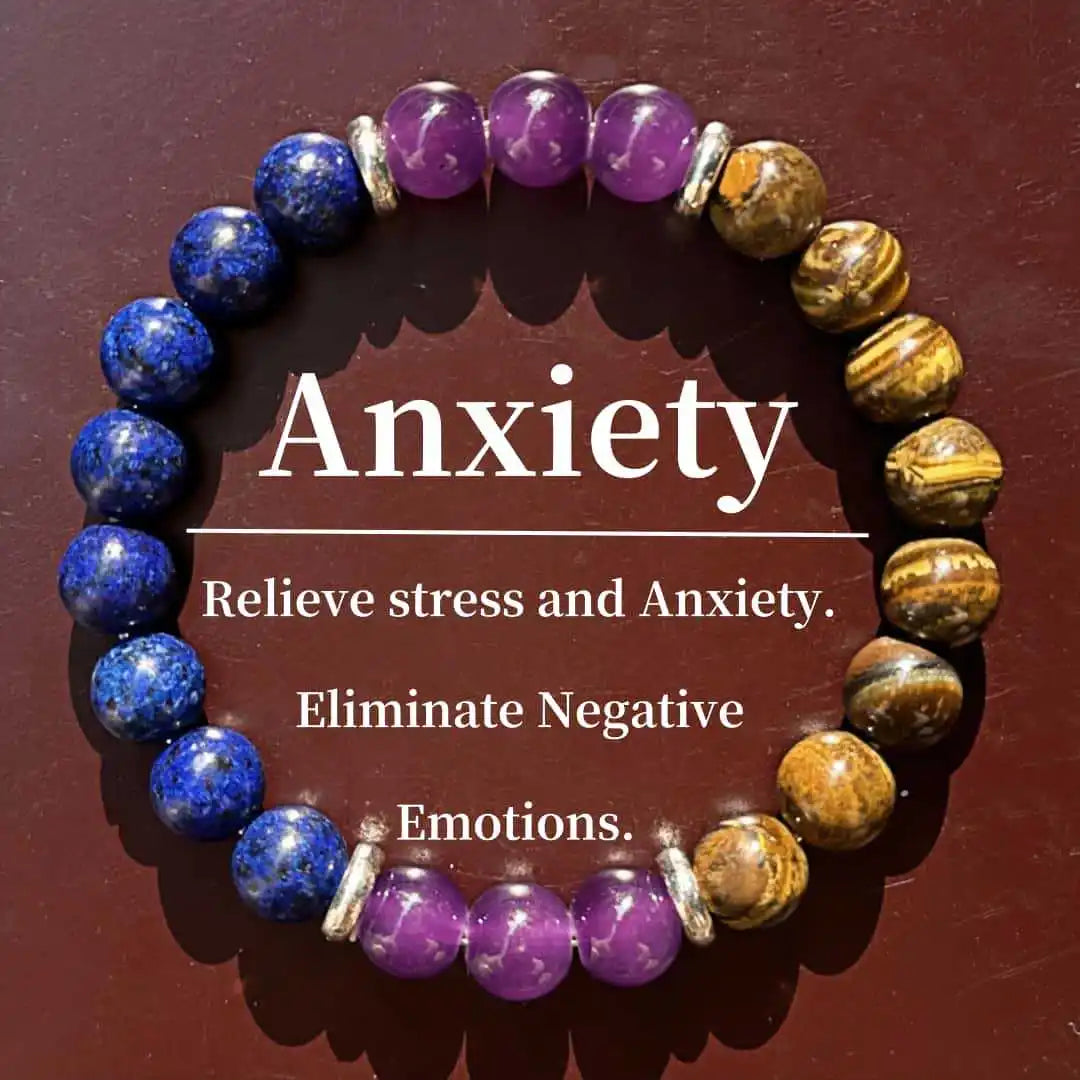Agate Gem Beads, Healing Jewelry, Men's/Women's Bracelet