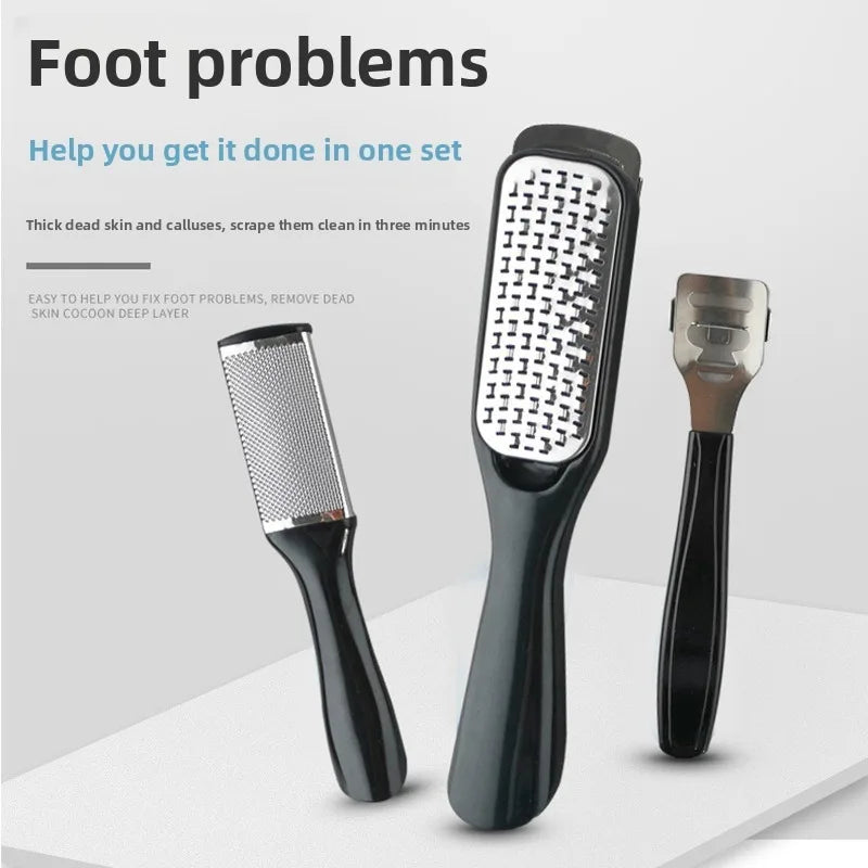 Professional Pedicure Kit, Stainless Steel Foot Care Tools,  Shavers for Soft Smooth, Feet Care,