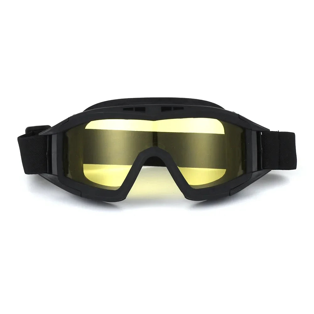 Tactical Goggles, Mountaineering, Shooting Sunglasses, Windproof, Motocross Glasses, Replaceable Lenses