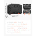 Socket Set 86 Pieces 3/8 ,1/4, or 1/2in Drive Socket and Ratchet Set, SAE Metric Mechanic Tool Kit with Ratchet Wrench