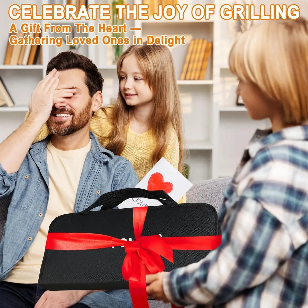 29 PCS BBQ Grill Accessories Stainless Steel Grilling Tools Set with Storage Bag for Camping, Gift for Men