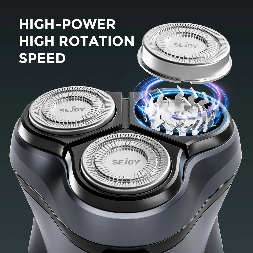 3D Floating Electric Shaver for Men Rechargeable Electric Razor Shaving Machines Electric Hair Trimmers