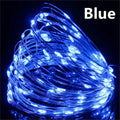 10/20/30M USB LED String Lights Copper Silver Wire Garland Light Waterproof Lights For Christmas Wedding Party Decoration