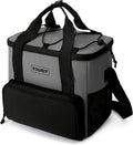 Small Soft Cooler Bag Insulated, 24Can Lunch Cooler Bag, Ice Chest, 14.6L Leakproof & Portable Coolers for Picnic, Beach, Camping, Work, Travel, Trip
