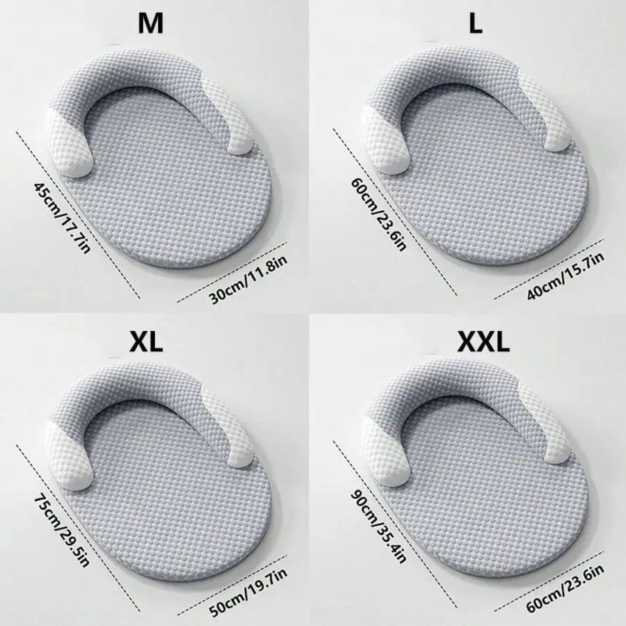 1pc Orthopedic Foam Dog Bed Cooling Mat, Pet Cat Dog Ice Bean Pad, Breathable Non-Slip Washable Cool Dog Bed Mat,